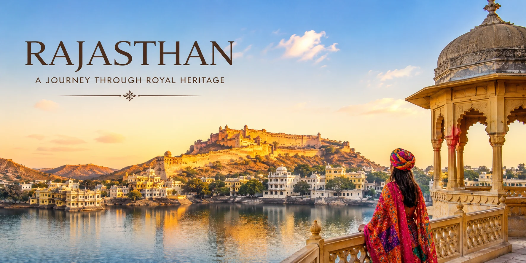 Top things to do in Rajasthan featuring royal forts, heritage palaces, lakes, and cultural tourism attractions